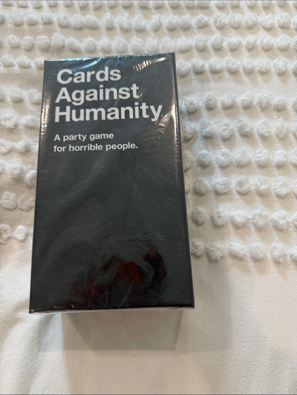 Cards Against Humanity Party Card Game - Black